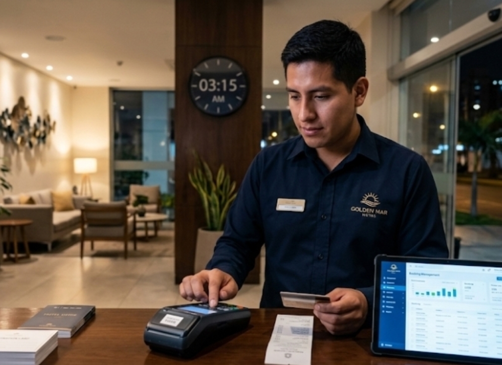 Auditor Nocturno Hotelero Recepcionista Turno Noche Magdalena del Mar