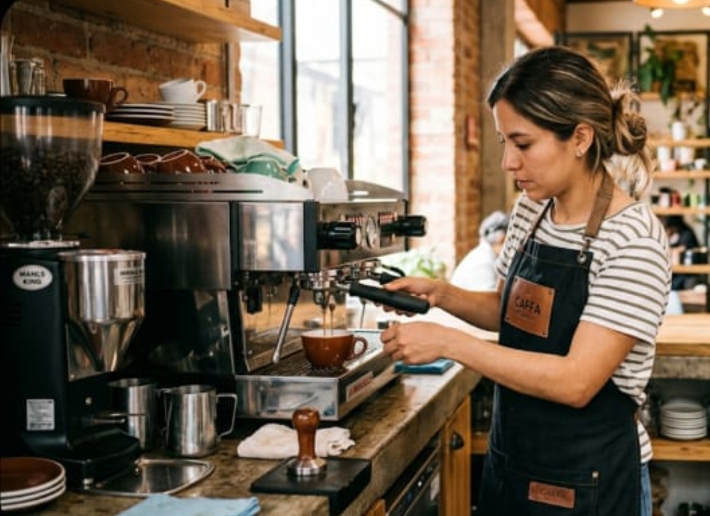 Barista de café