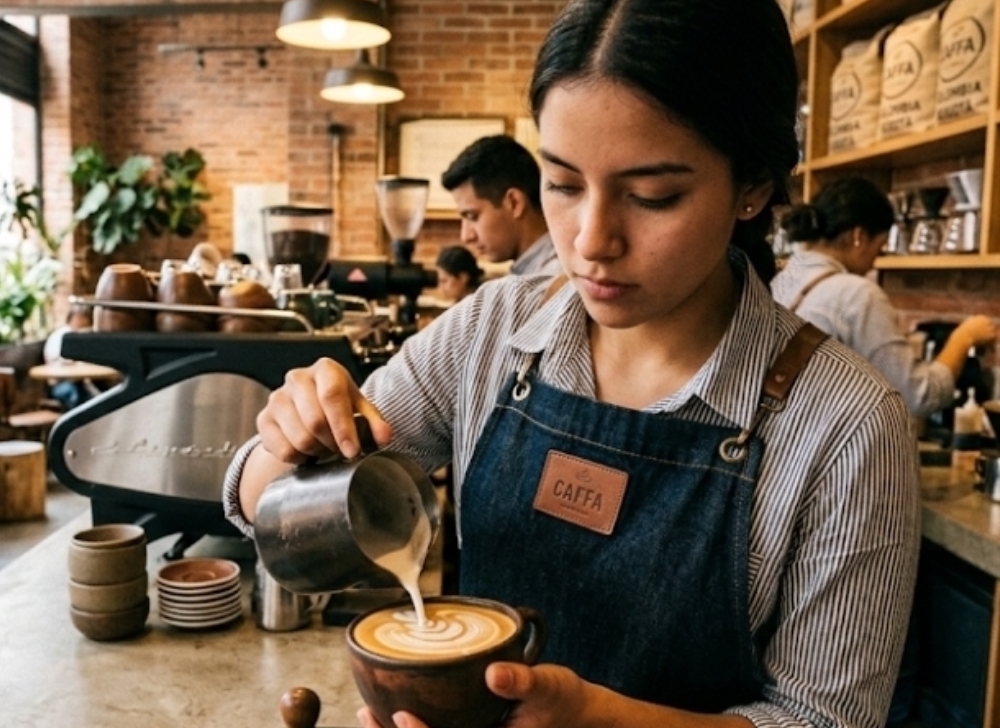 Barista one half