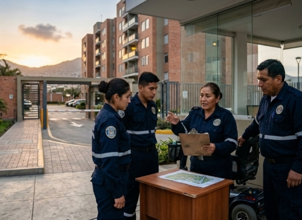 Conserje, Rondero y Operador de CCTV para Turno Día y Nocturno