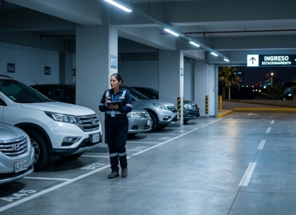 ¡Sueldo+Bono nocturno! Trabaja turno madrugada Anfitrión estacionamiento San Borja